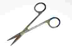 Scissor Iris Straight 11cm Sterile Single Use