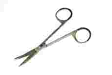 Scissor Iris Curved 11cm Sterile Single Use