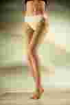 SIGVARIS Traditional Stocking Thigh Class 3 Left Attach Open Toe Long Beige