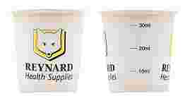 Pill Container 30ml Paper with Graduations