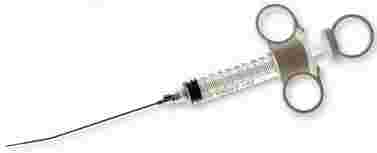 Haemorroidal 10ml Syringe Angled Needle