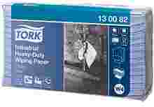 Tork Wiping Paper Blue Folded 3 ply W4
