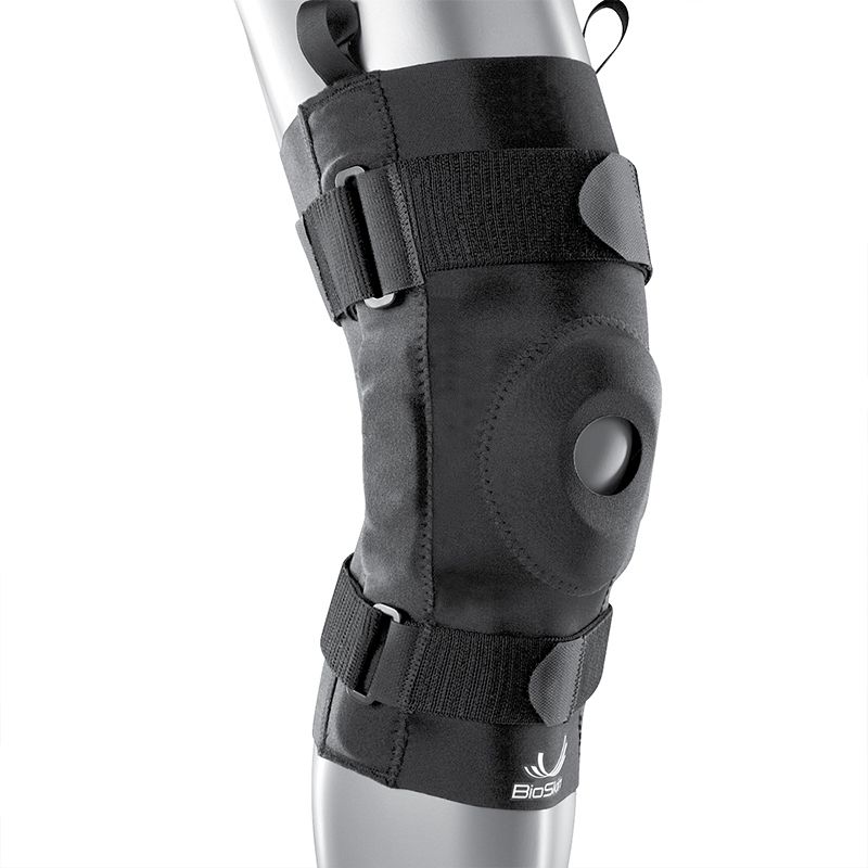 BioSkin Hinged Knee Skin Pull On Open Patella - USL Medical