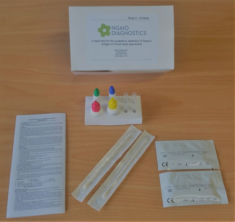 Rapid Strep A Test 20 Cassettes(Tests) USL Medical