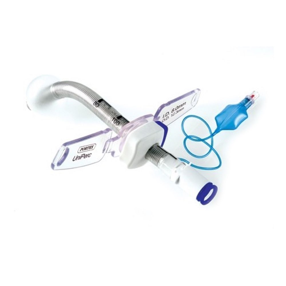 Portex Uniperc Adjustable Flange Cuffed Tracheostomy Tube USL Medical