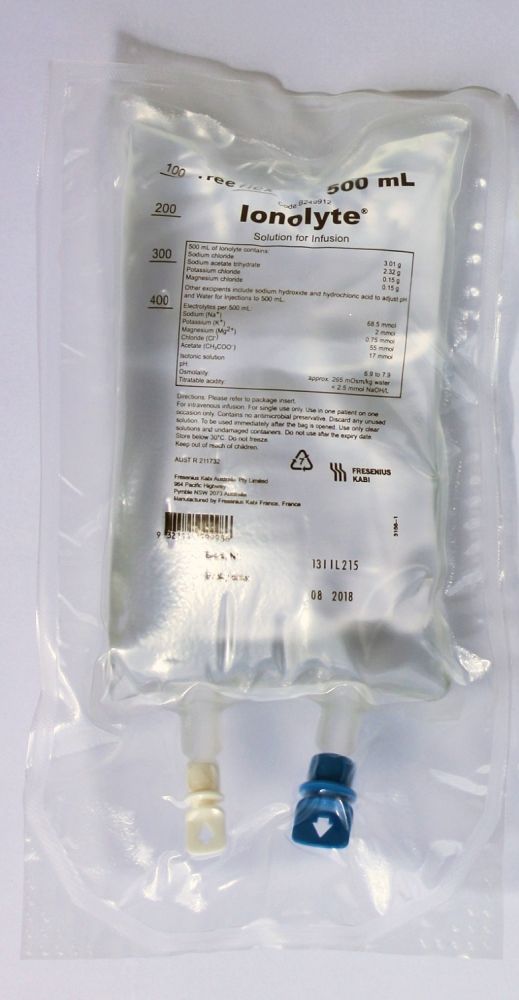 Ionolyte IV 1000ml USL Medical