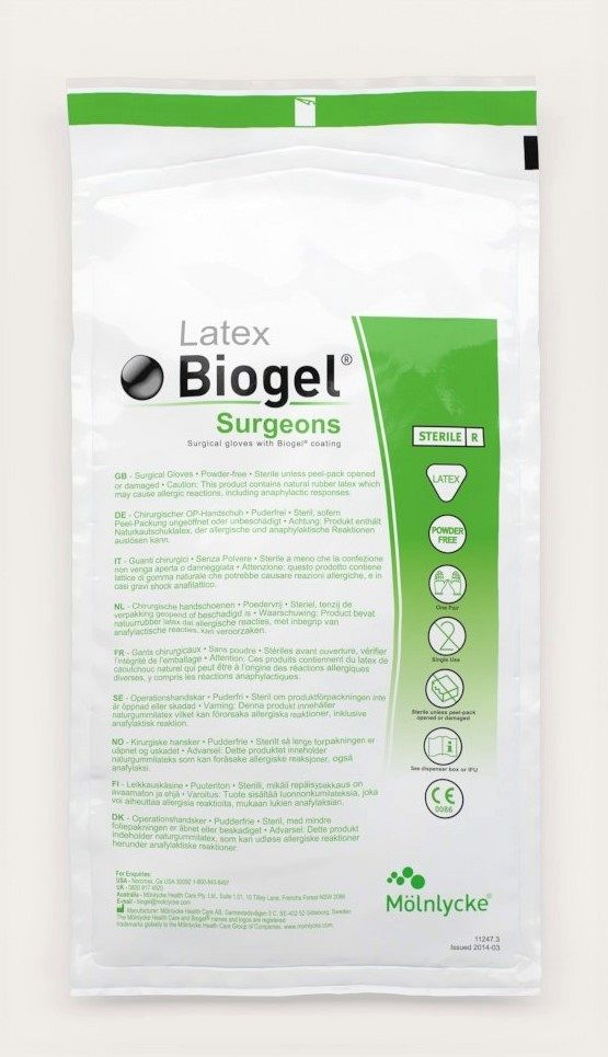 Glove Biogel Standard Sterile 6.0 Powder Free USL Medical