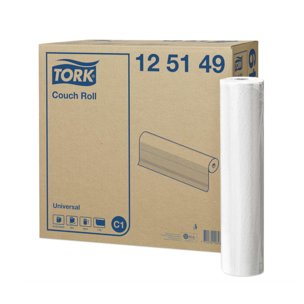 Tork Couch Roll 50m x 49cm C1 USL Medical