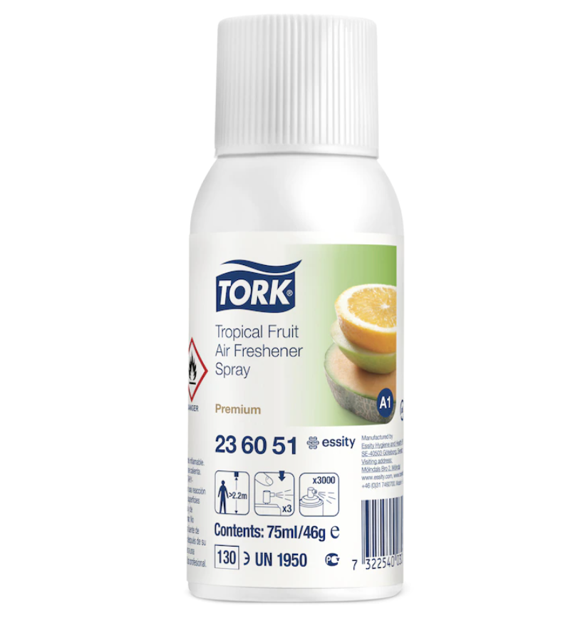 Tork Tropical Fruit Air Freshener Spray A1 USL Medical