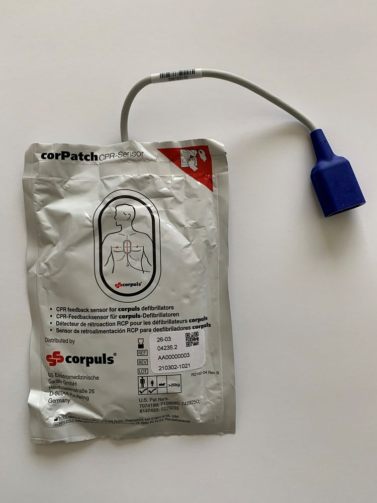 corPatch CPR Disposable Sensor >20kg USL Medical