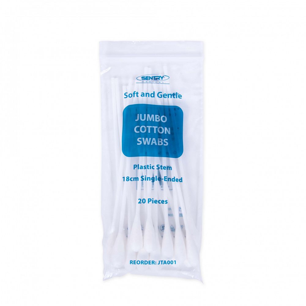 Mouth Jumbo Swab Cotton Tipped 18cm USL Medical