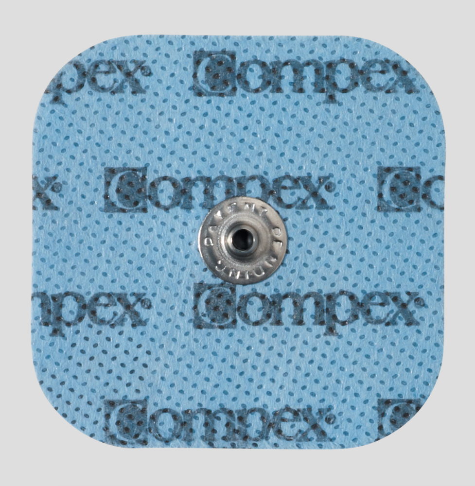 Compex Dual Snap Electrodes 5x10cm 2/pkt USL Medical