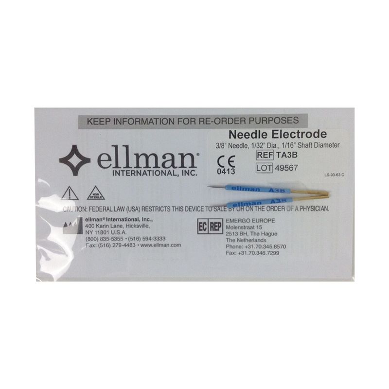 Ellman 3/8" Needle Electrode 1/32"Dia USL Medical