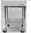 Stainless Steel Trolley 2 Shelf 490 x 490 x 900mm