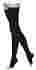 SIGVARIS Semitransparent Thigh Class 1 Sensinova Grip Top Open Toe Black