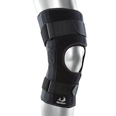 BioSkin Hinged Knee Skin Front Closure Open Patella - USL Medical