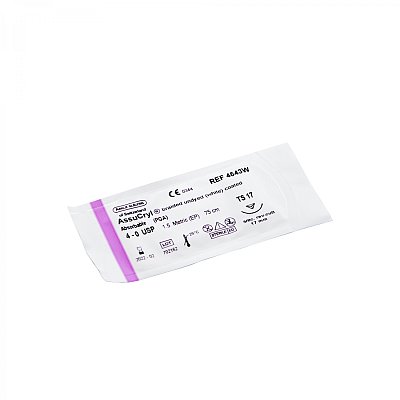 Suture AssuCryl 4/0 17mm - USL Medical